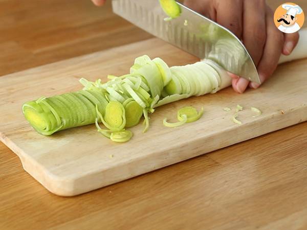 Papillote de salmón jugoso - Preparación paso 2