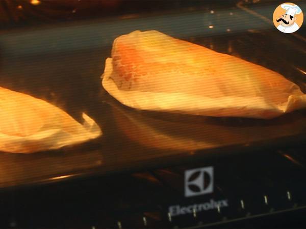 Papillote de salmón jugoso - Preparación paso 5