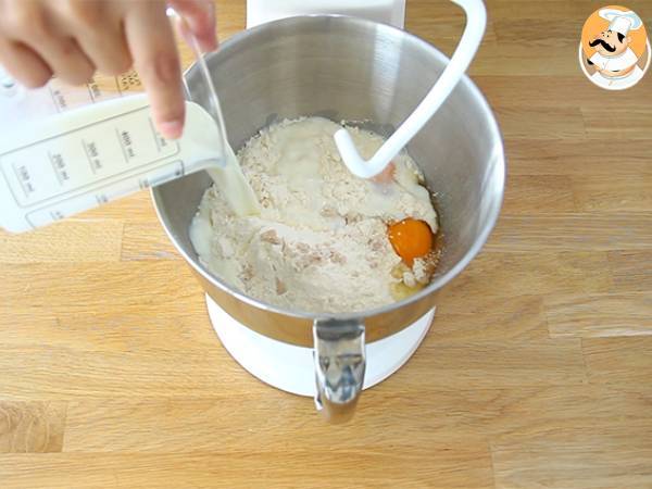 Gaufres, Gofres caramelizados - Preparación paso 1