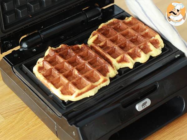 Gaufres, Gofres caramelizados - Preparación paso 5