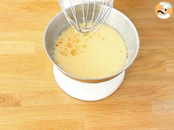 Brazo gitano de naranja portugués - Preparación paso 2