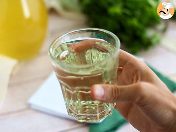 Sirope de menta casero - Preparación paso 4