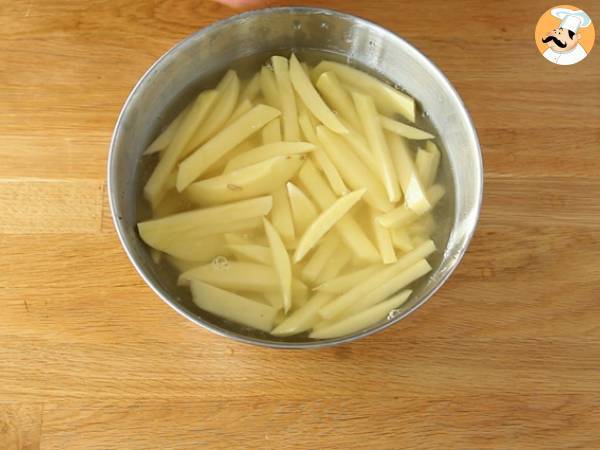 Patatas fritas crujientes caseras - Preparación paso 2