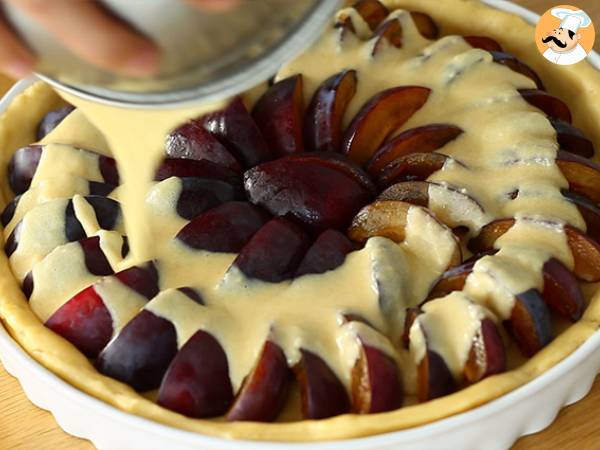Tarta brioche de ciruelas - Preparación paso 6