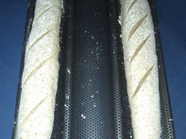 Pan blanco de tahini y semillas de sésamo en panificadora - Preparación paso 5