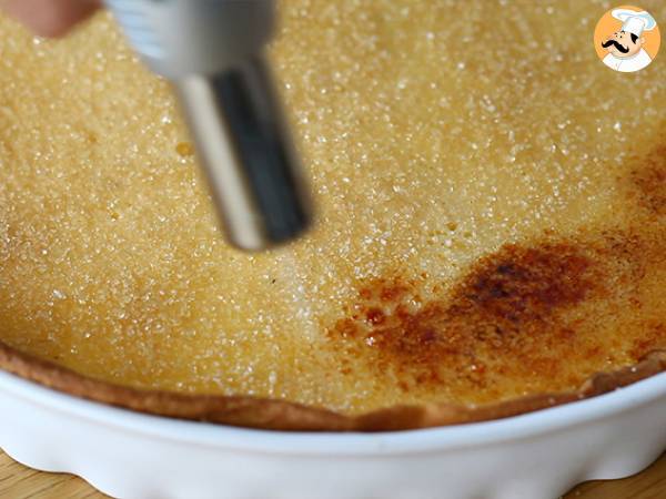 Tartaleta de creme brulée caramelizada - Preparación paso 6