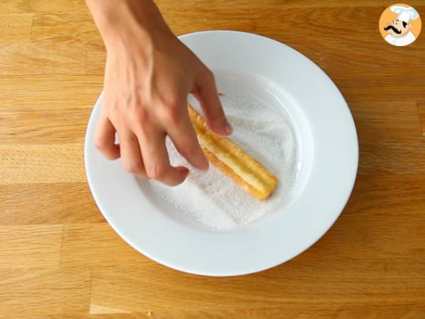 Churros crujientes y ligeros - Preparación paso 5