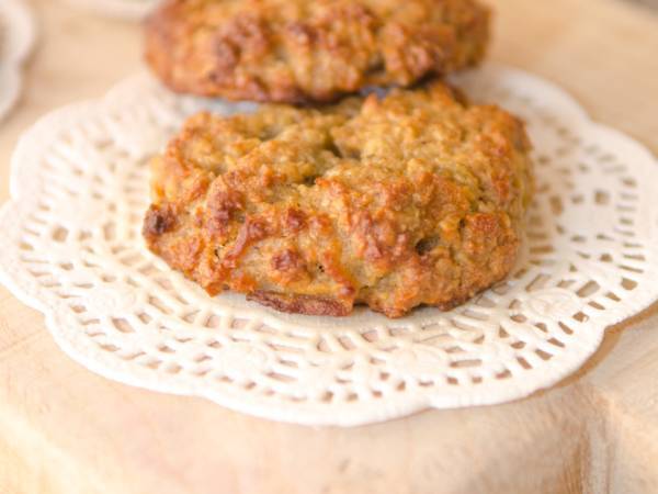 Galletas de avena con pera y canela - Preparación paso 1