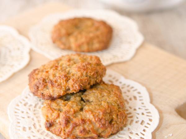 Galletas de avena con pera y canela - Preparación paso 2