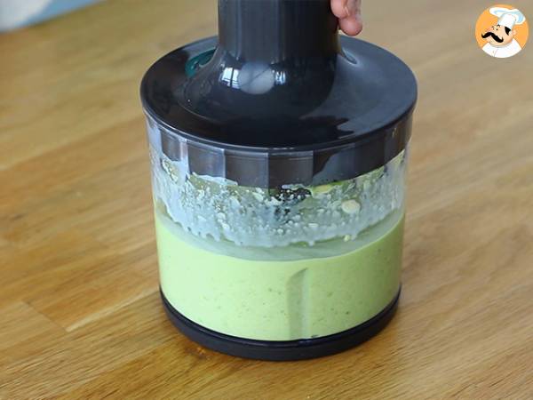 Crema chocolate vegana, natillas veganas - Preparación paso 2