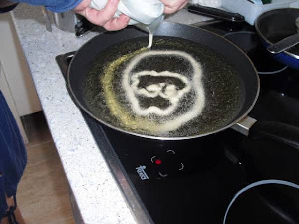 Churros para desayuno o merienda - Preparación paso 2