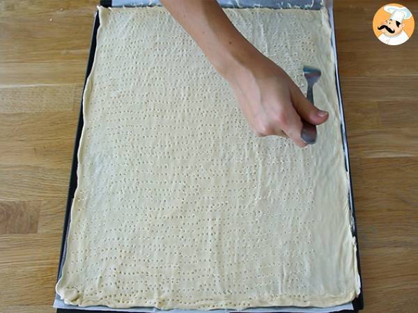 Milhojas crujiente de crema pastelera - Preparación paso 2