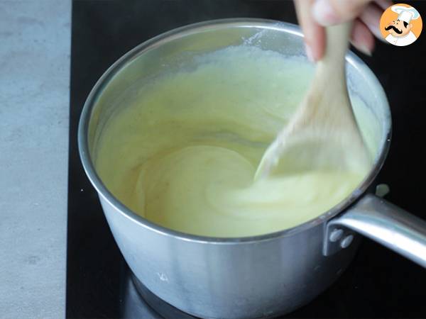 Milhojas crujiente de crema pastelera - Preparación paso 5