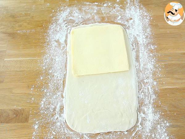 Masa de hojaldre explicada paso a paso - Preparación paso 3