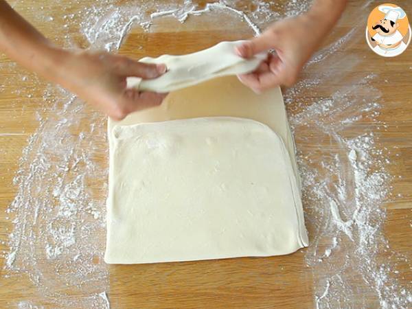 Masa de hojaldre explicada paso a paso - Preparación paso 5