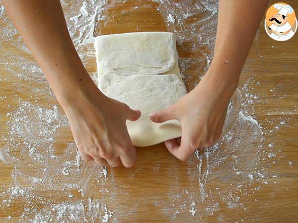 Masa de hojaldre explicada paso a paso - Preparación paso 8