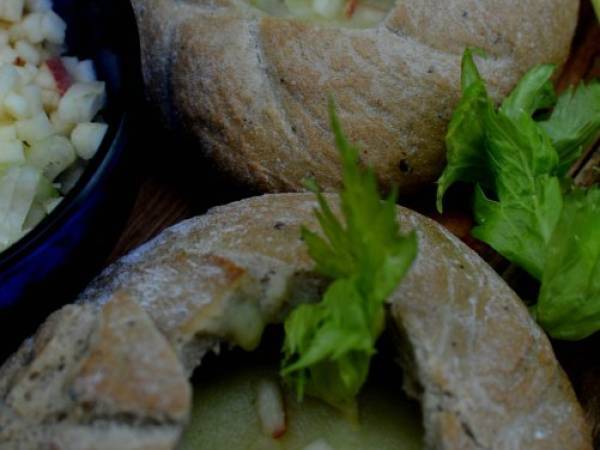 Sopa de apio - Preparación paso 2