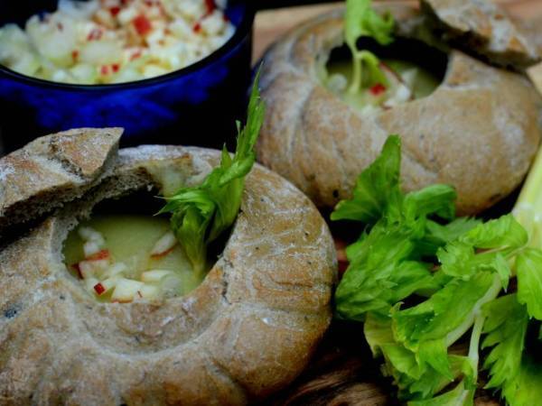 Sopa de apio - Preparación paso 3