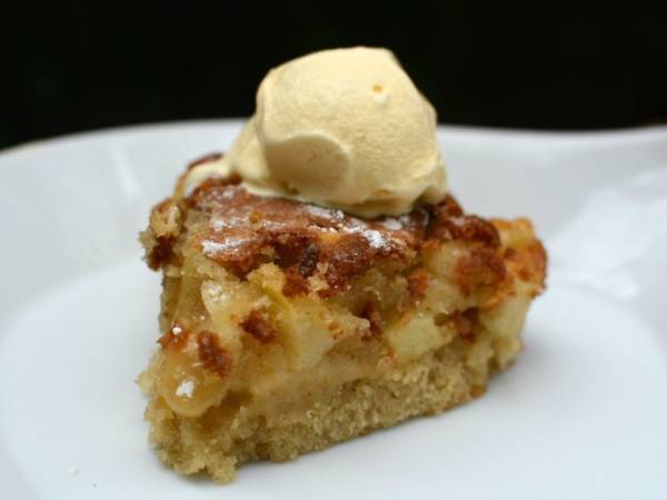 Pastel de manzana al estilo francés - Preparación paso 1