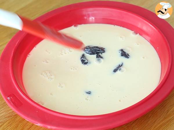 Far breton de ciruelas pasas sin gluten y sin lactosa - Preparación paso 3