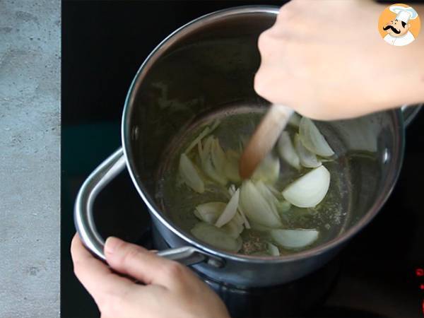 Crema de calabaza butternut deliciosa - Preparación paso 2
