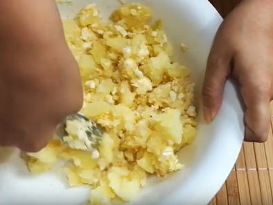 Ensaladilla de marisco - Preparación paso 1