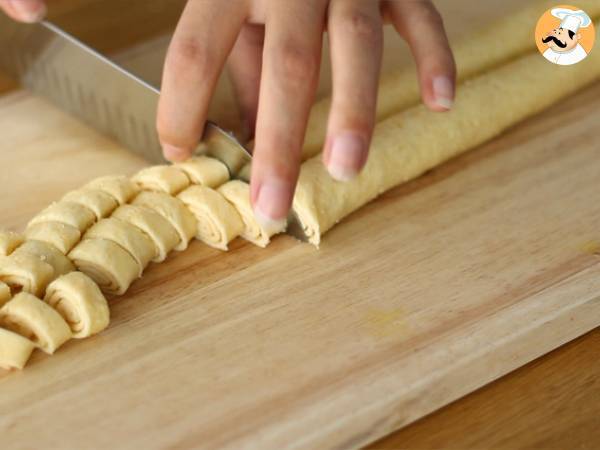 Palmeritas de hojaldre con azúcar - Preparación paso 4