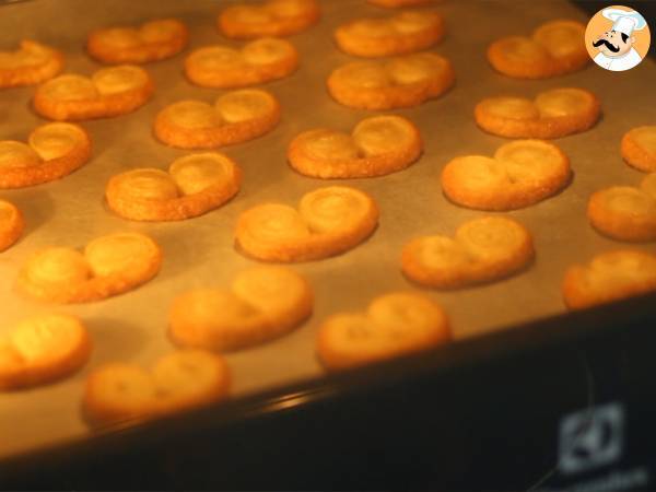 Palmeritas de hojaldre con azúcar - Preparación paso 5