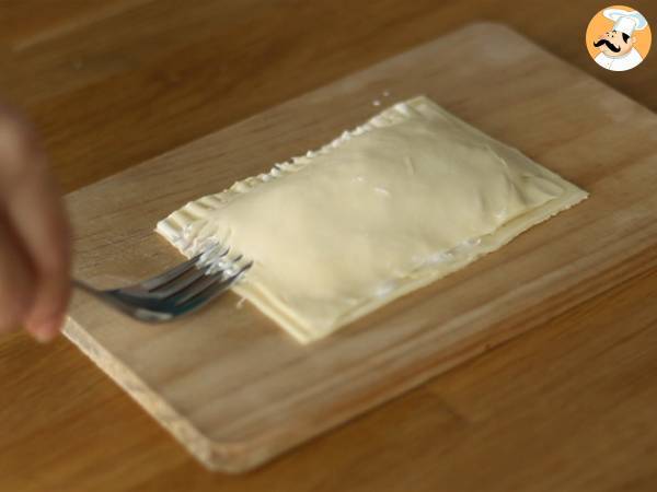 Empanadas hojaldre de jamón y queso - Preparación paso 3