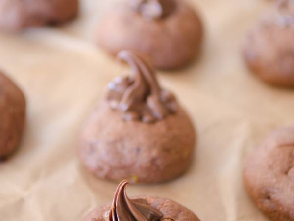 Galletas de nutella y plátano - Preparación paso 1