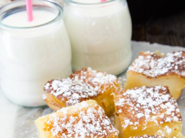 Bocaditos de yogur - Preparación paso 1