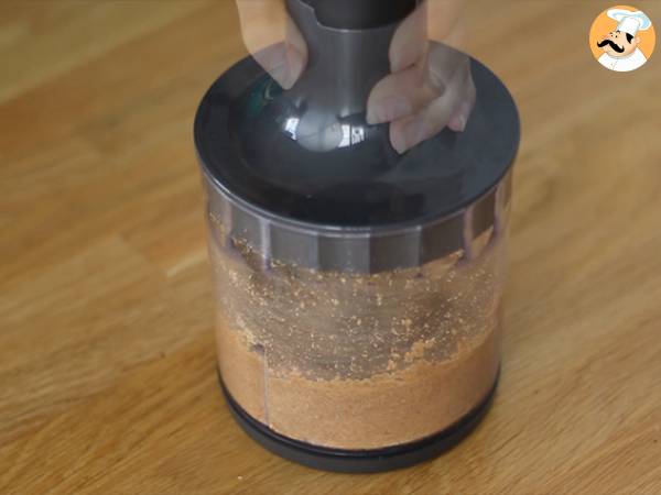 Semi esferas de chocolate sabor ferrero rocher - Preparación paso 3