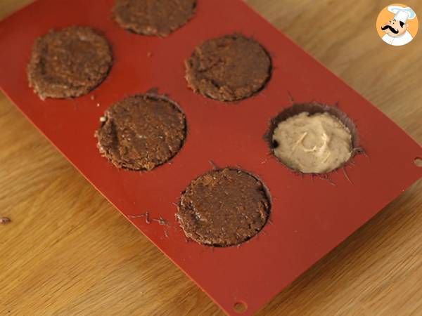 Semi esferas de chocolate sabor ferrero rocher - Preparación paso 11