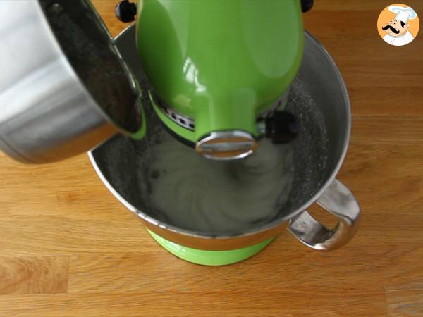 Esponjitas caseras, nubes, marshmallows - Preparación paso 2