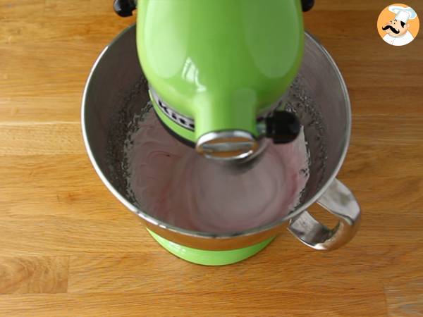 Esponjitas caseras, nubes, marshmallows - Preparación paso 3