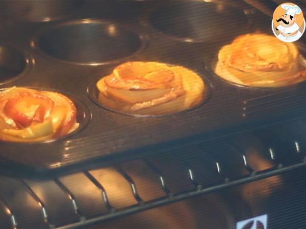 Rosas de manzana y hojaldre - Preparación paso 5