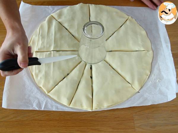 Tarta sol de vainilla y chocolate - Preparación paso 5