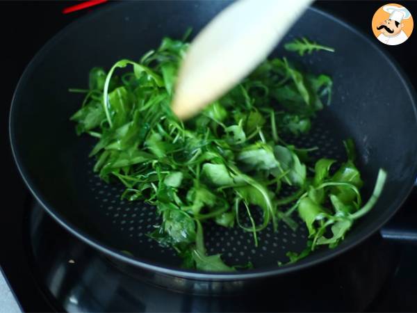Vasitos de remolacha y mousse de rúcula - Preparación paso 1