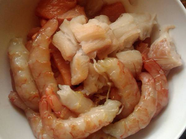 Sopa de pescado islandesa - Preparación paso 4