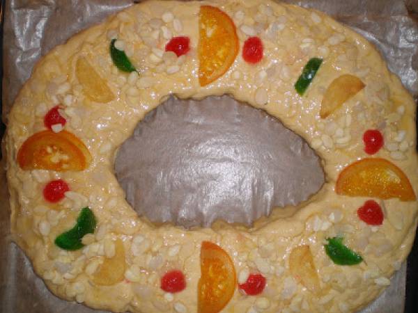Roscón de reyes, con panificadora - Preparación paso 16