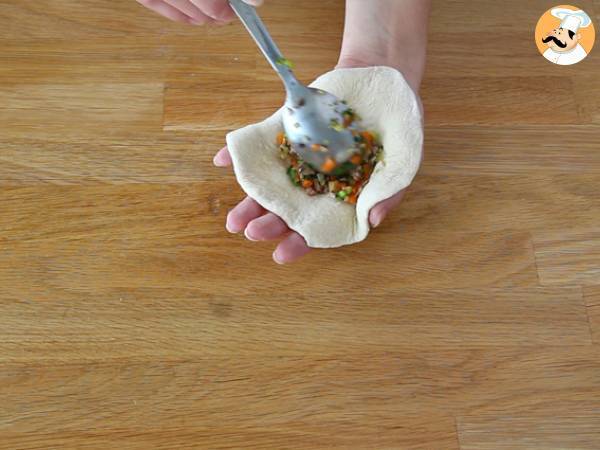 Pan bao, bollitos de pan al vapor - Preparación paso 9