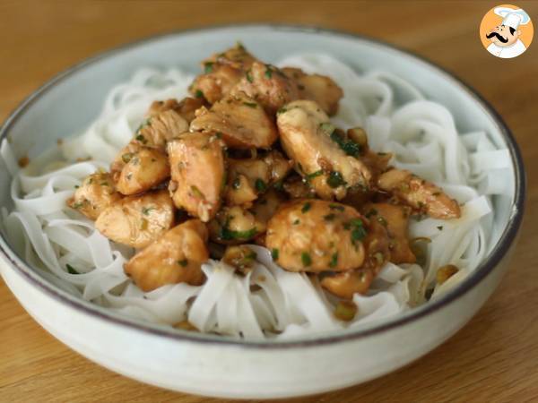 Pollo al jengibre con citronela (receta exótica) - Preparación paso 5