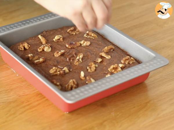 Brownie de calabacín (extra esponjoso) - Preparación paso 5
