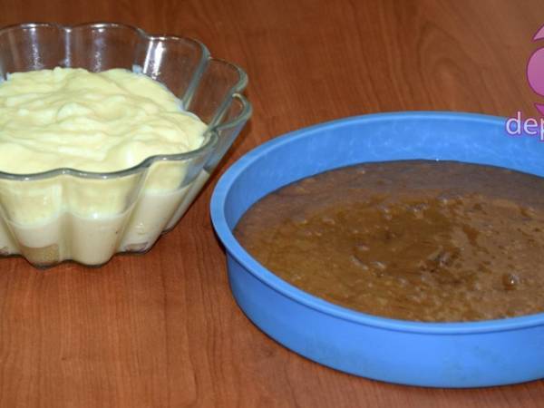 Bizcocho de crema - Preparación paso 1