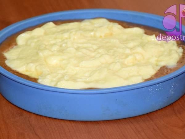 Bizcocho de crema - Preparación paso 2