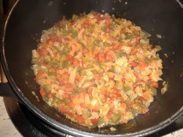 Zacusca (pisto rumano) - Preparación paso 4