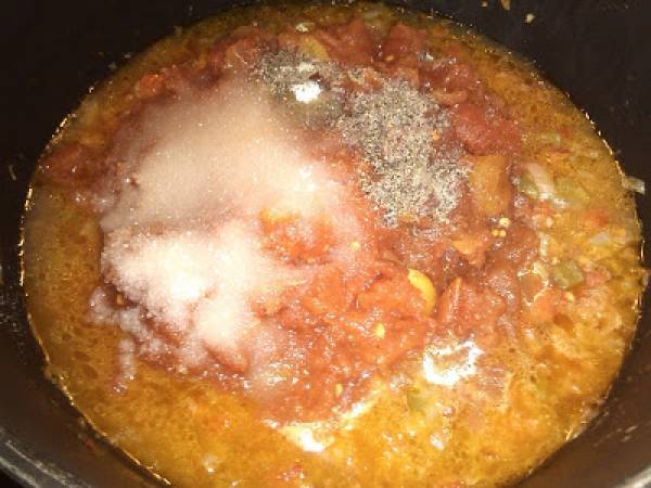 Zacusca (pisto rumano) - Preparación paso 6