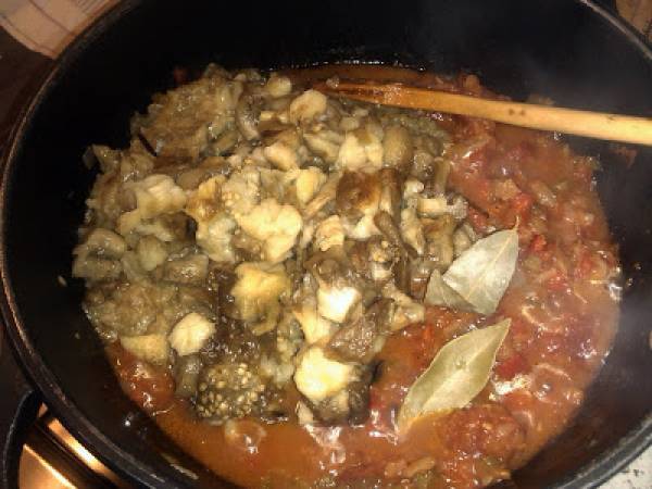 Zacusca (pisto rumano) - Preparación paso 7