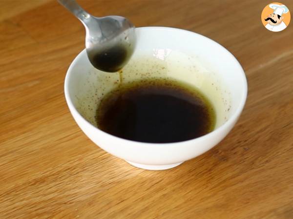 Ensalada de pasta, tomate, feta y aceitunas - Preparación paso 4