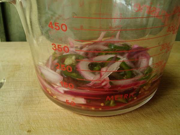 Ensalada tejana de patatas - Preparación paso 4